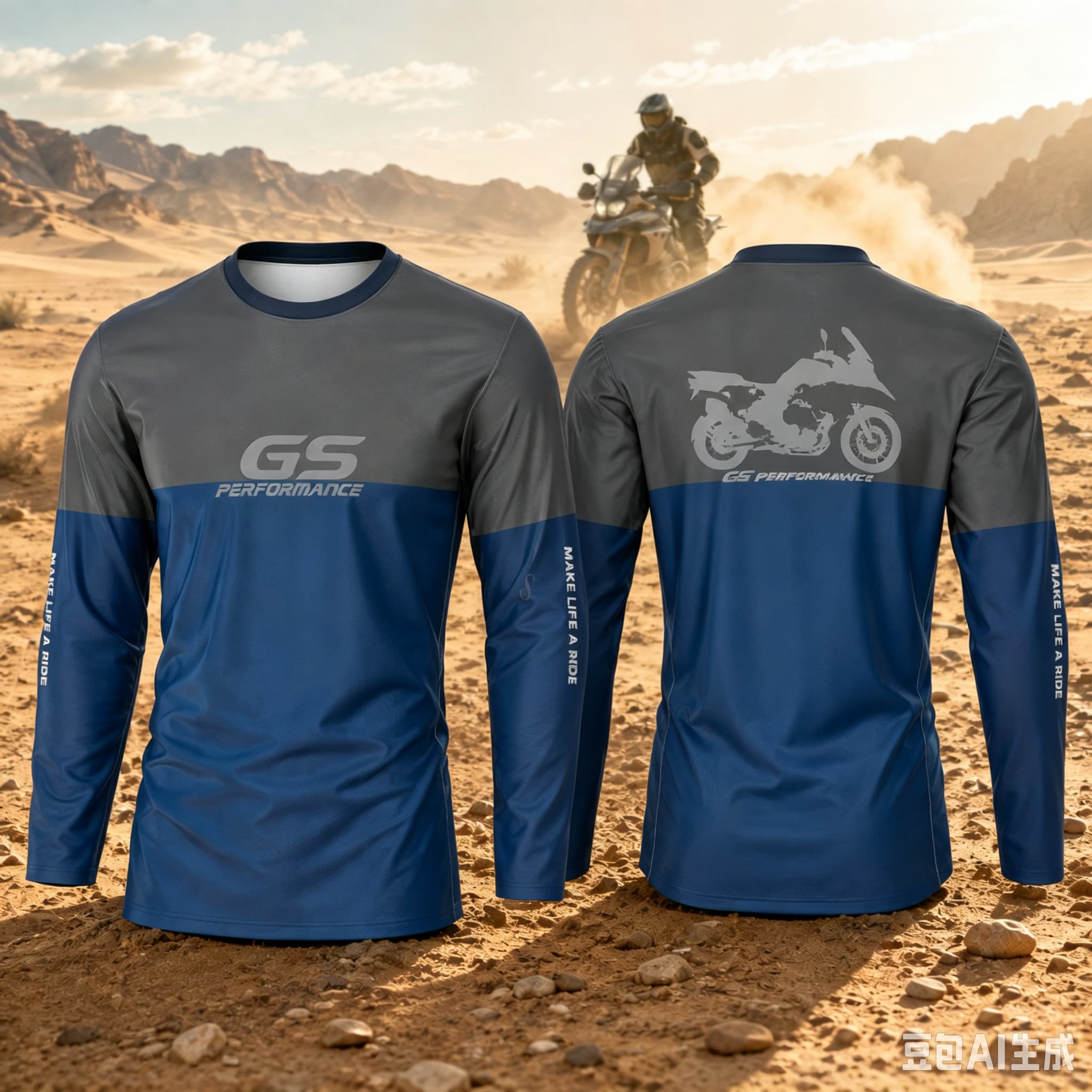 Outdoor Adventure Sports - قميص دراجة نارية موتورراد جي إس