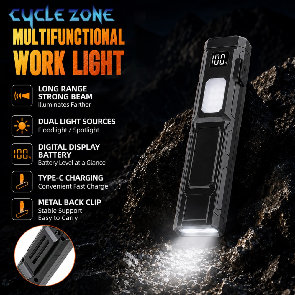 مصباح يدوي LED محمول قابل للشح - مراجعة Outdoor Adventure Zone وسعره